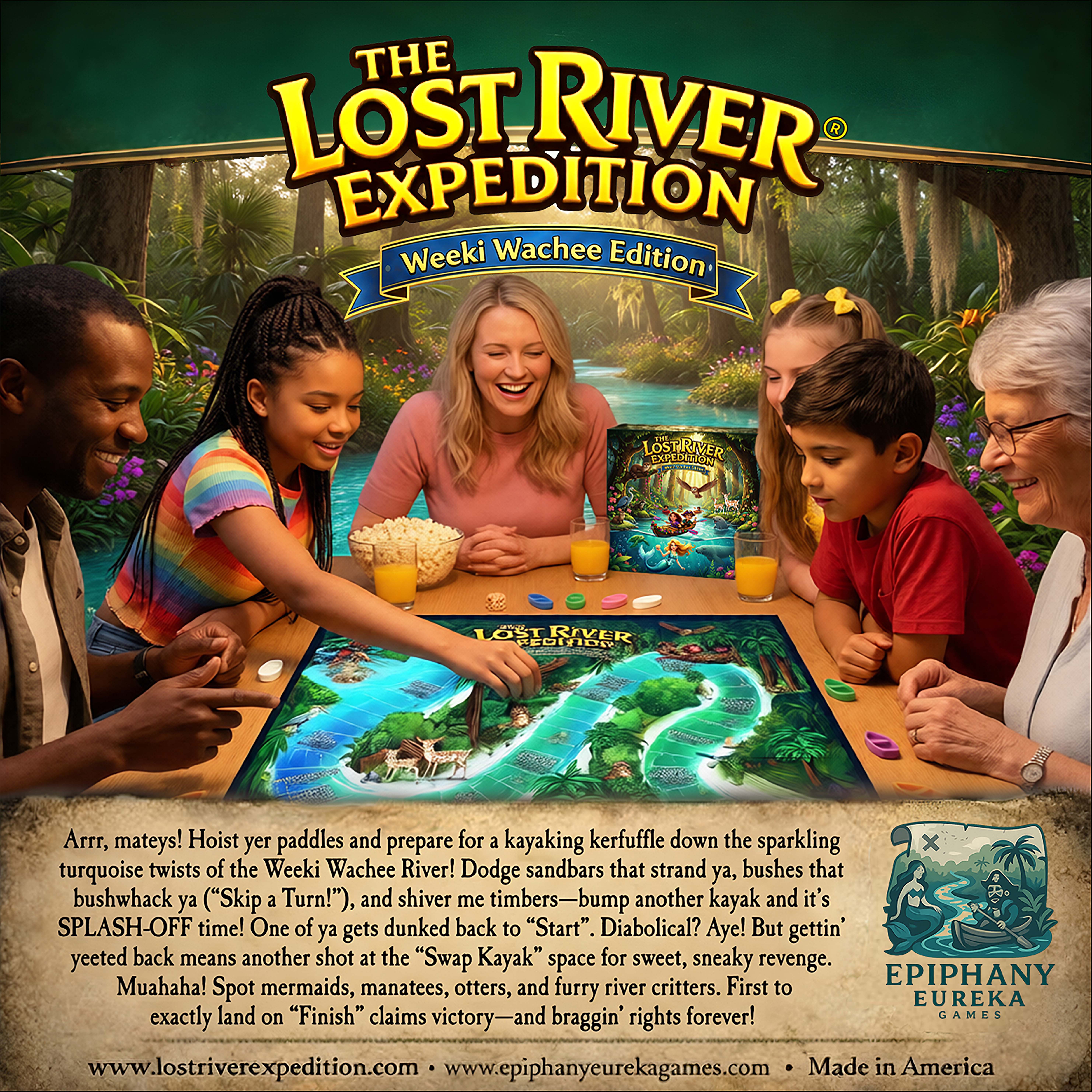 The Lost River Expedition Weeki Wachee Edition featured artwork